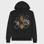 Pirate Chains Skull, Hanorac Oversize Barbati (Unisex)