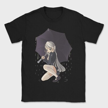 Goth Style Anime Girl, Tricou Barbati (Unisex)