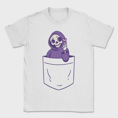 Grim Reaper Pocket Love, Tricou Barbati (Unisex)