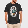 Raccoon Hiking, Tricou Barbati (Unisex)