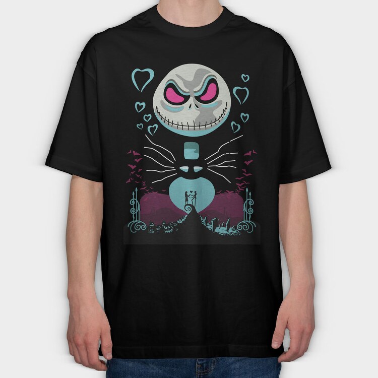 Nightmare Love, Tricou Oversize Barbati (Unisex)