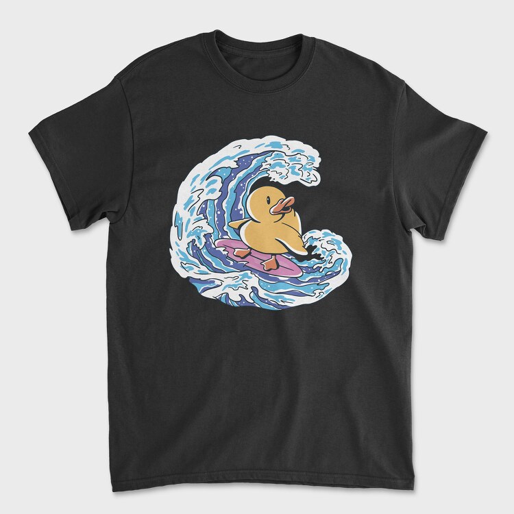 Rubber Duck Surf, Tricou Barbati (Unisex)