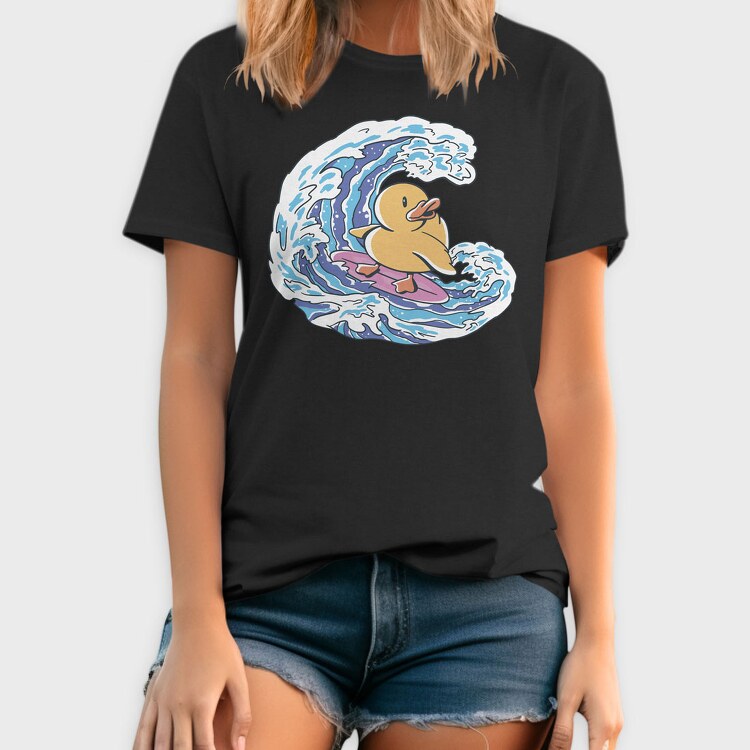 Rubber Duck Surf, Tricou Barbati (Unisex)