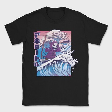 Grim Reaper Surf, Tricou Barbati (Unisex)