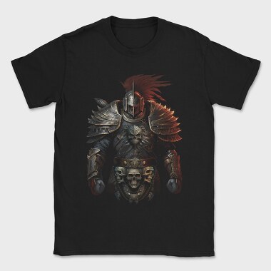 Grim Warrior Skull, Tricou Barbati (Unisex)