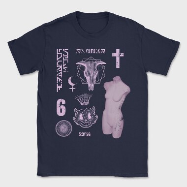 Grounge Night, Tricou Barbati (Unisex)