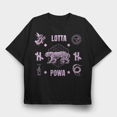Grounge Powa, Tricou Oversize Barbati (Unisex)