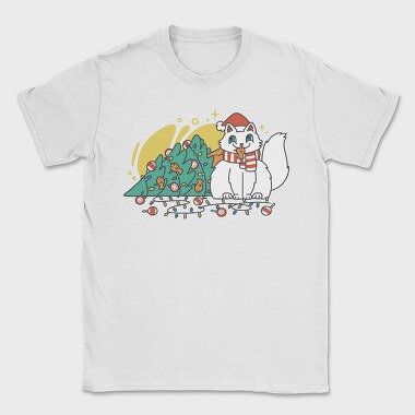 Guilty Christmas Cat, Tricou Barbati (Unisex)