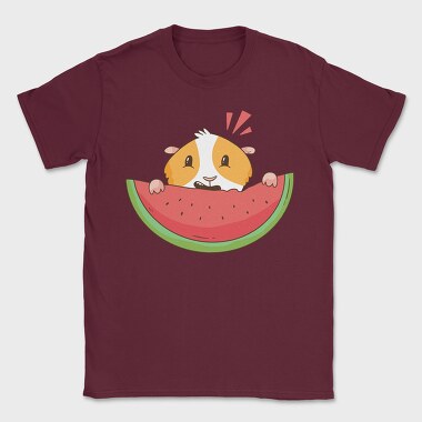 Guinea Pig Watermelon, Tricou Barbati (Unisex)