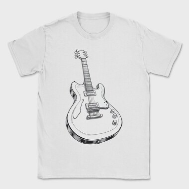 Guitar Draw, Tricou Barbati (Unisex)