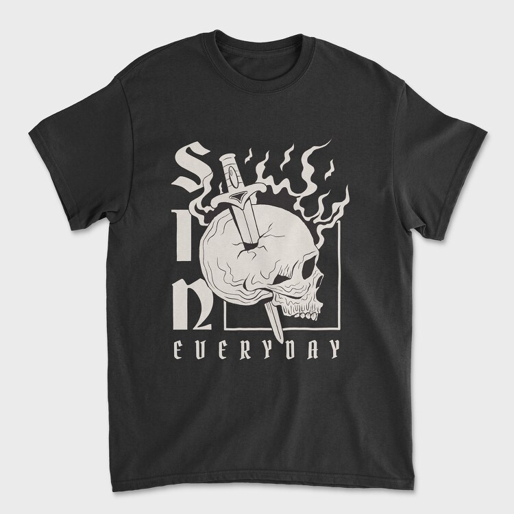 Sin Everyday, Tricou Barbati (Unisex)
