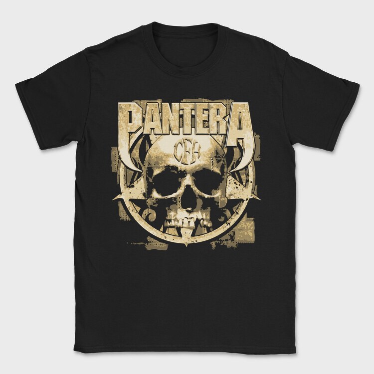 Pantera Skull, Tricou Barbati (Unisex)