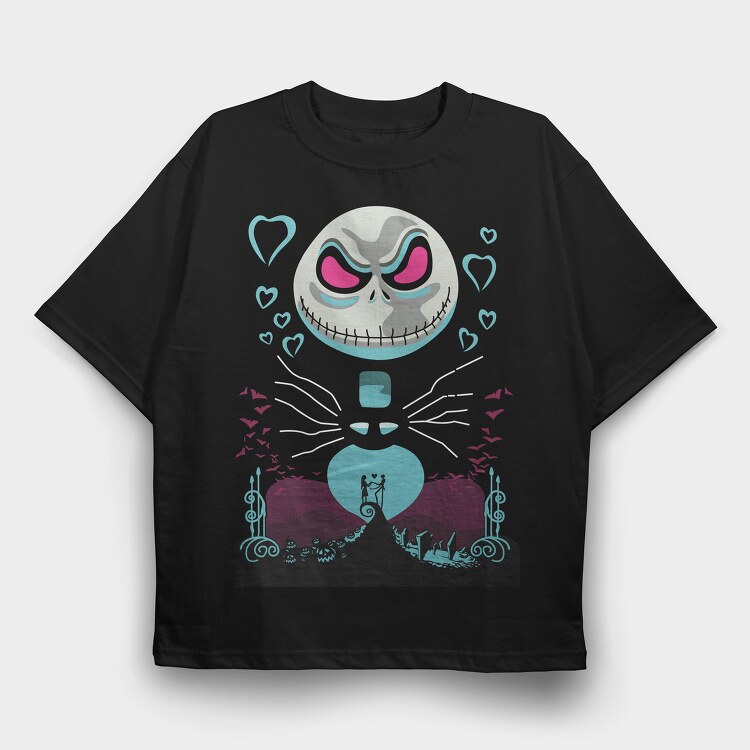 Nightmare Love, Tricou Oversize Barbati (Unisex)