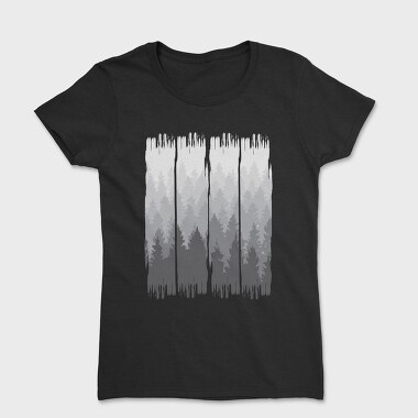 Grunge Forest, Tricou Femei