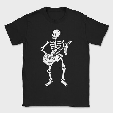 Guitar Skull, Tricou Barbati (Unisex)
