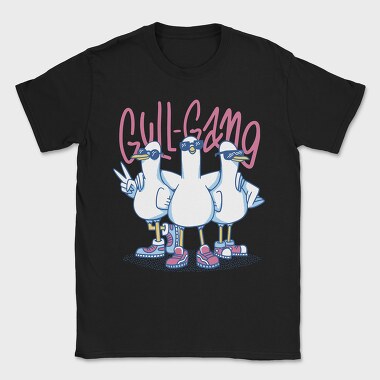 Gull Gang Seagulls, Tricou Barbati (Unisex)