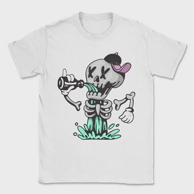 Halloween Retro Cartoon Character 5, Tricou Barbati (Unisex)