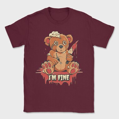 Halloween Teddy Bear 2, Tricou Barbati (Unisex)