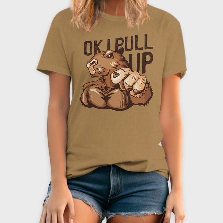 Muscular Capybara, Tricou Barbati (Unisex)