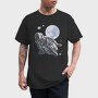 Motorbike Astronaut, Tricou Barbati (Unisex)