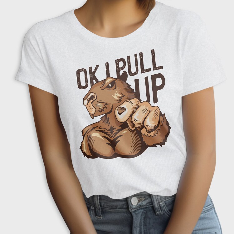 Muscular Capybara, Tricou Femei