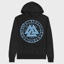 Runes Viking Valknut, Hanorac Oversize Barbati (Unisex)