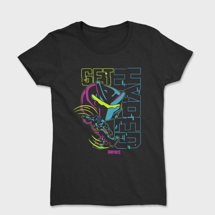 Neon Wolf Howl 4, Tricou Femei