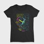 Neon Wolf Howl 4, Tricou Femei