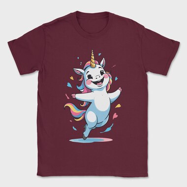 Happy Unicorn, Tricou Barbati (Unisex)