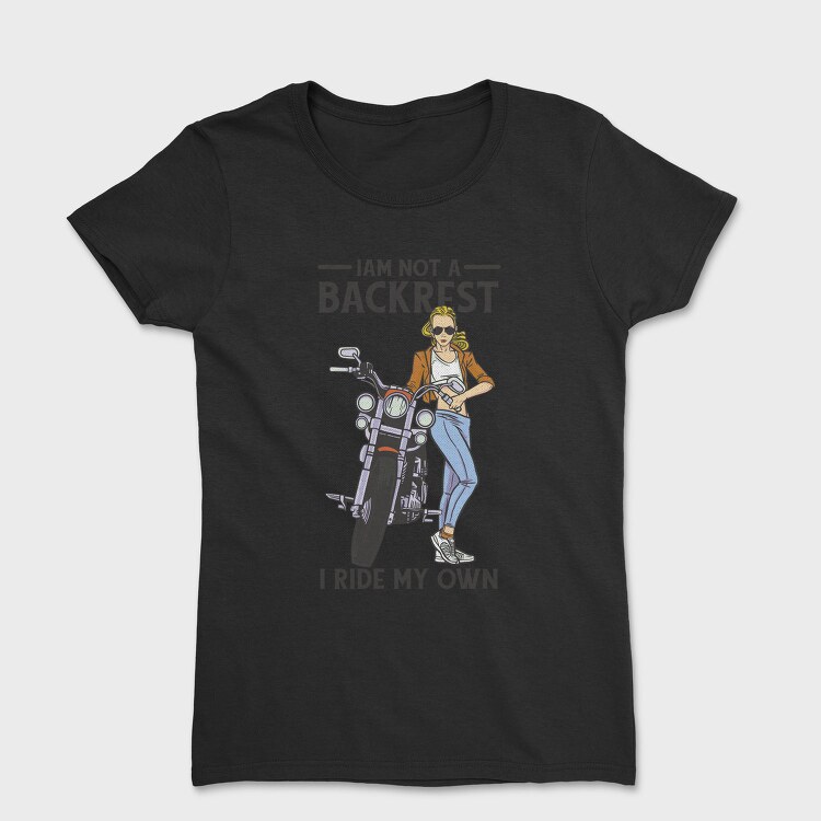 Motorcycle Chick Ride, Tricou Femei