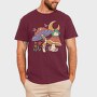 Mushroom Frog Moon, Tricou Barbati (Unisex)