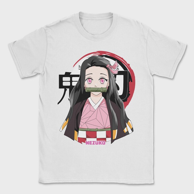 Nezuko Kimono, Tricou Barbati (Unisex)
