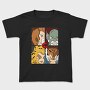 Neon Wolf Howl 10, Tricou Copii