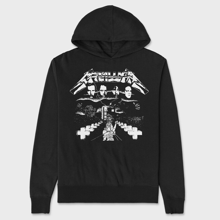 Neon Wolf Howl 1, Hanorac Oversize Barbati (Unisex)