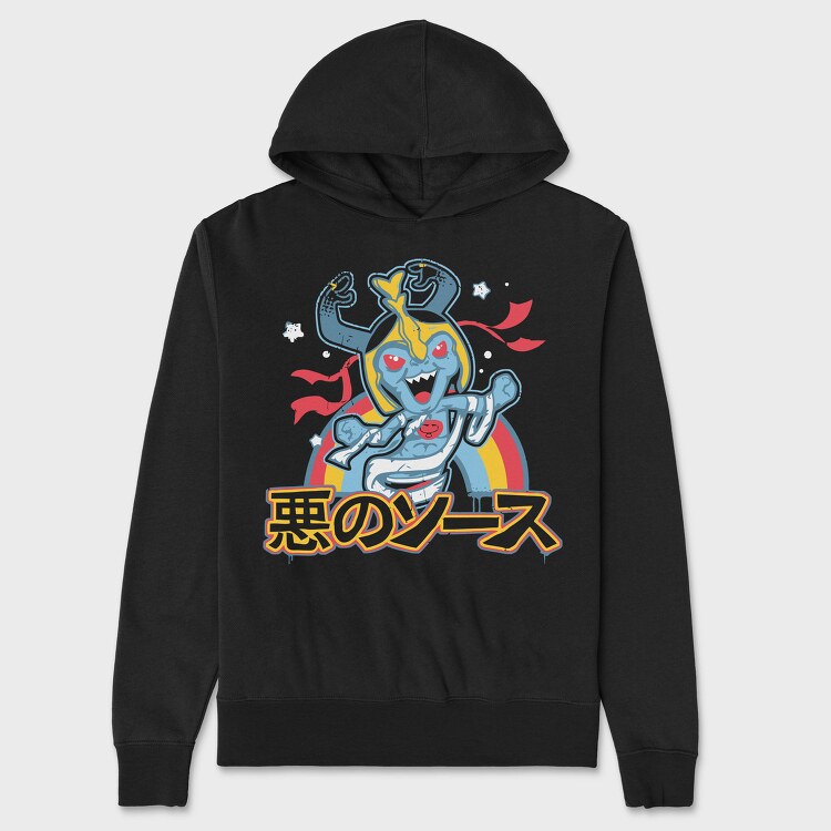 Neon Demon Sauce, Hanorac Oversize Barbati (Unisex)