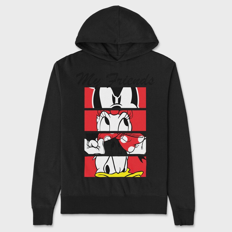 My Friends Daisy, Hanorac Oversize Barbati (Unisex)