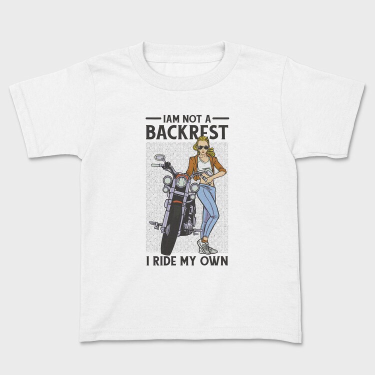 Motorcycle Chick Ride, Tricou Copii