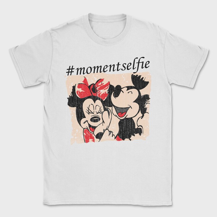 Momentselfie, Tricou Barbati (Unisex)