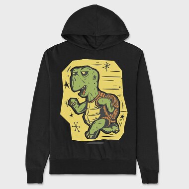 Running Turtle, Hanorac Oversize Barbati (Unisex)