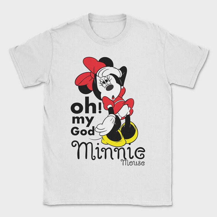 Minnie Oh My God, Tricou Barbati (Unisex)