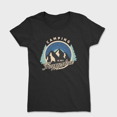 Happy Place Camping, Tricou Femei