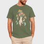 Mushroom Hand, Tricou Barbati (Unisex)
