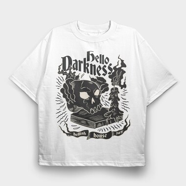 Hellish House Party, Tricou Oversize Barbati (Unisex)