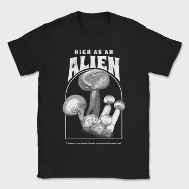 High as an Alien, Tricou Barbati (Unisex)