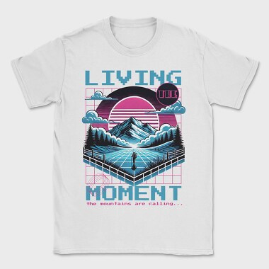 Hiking Vaporwave, Tricou Barbati (Unisex)