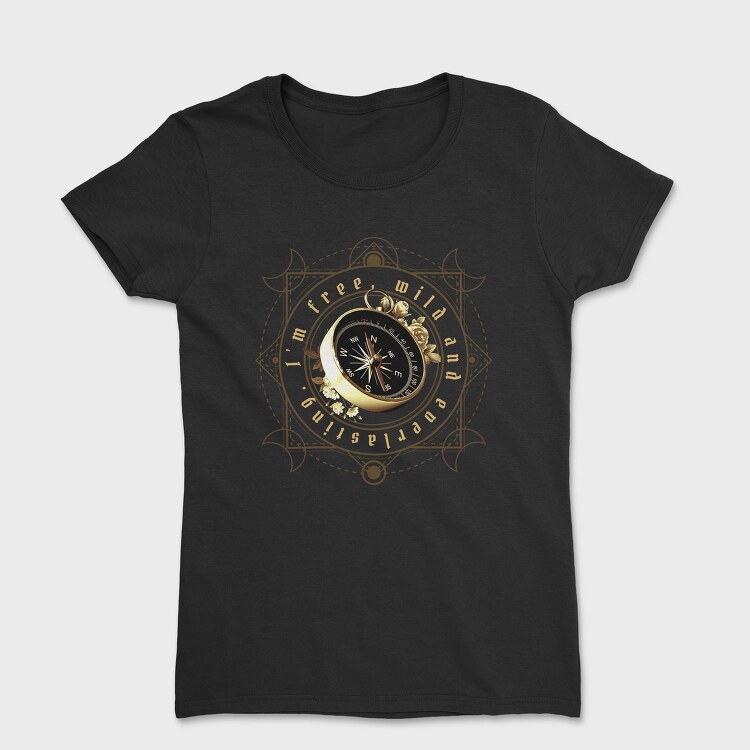 Golden Compass Dark Cottage Tote, Tricou Femei