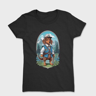 Hiking Dog, Tricou Femei