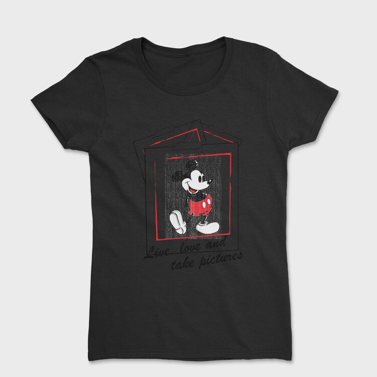 Mickey Live Love, Tricou Femei
