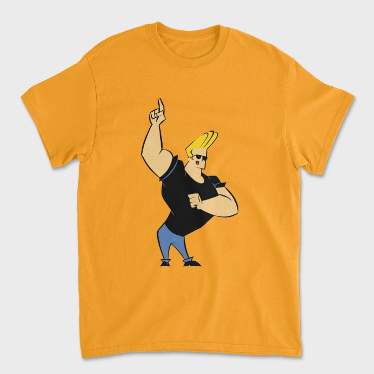 Cartoon Retro Johny Bravo 1, Tricou Barbati (Unisex)
