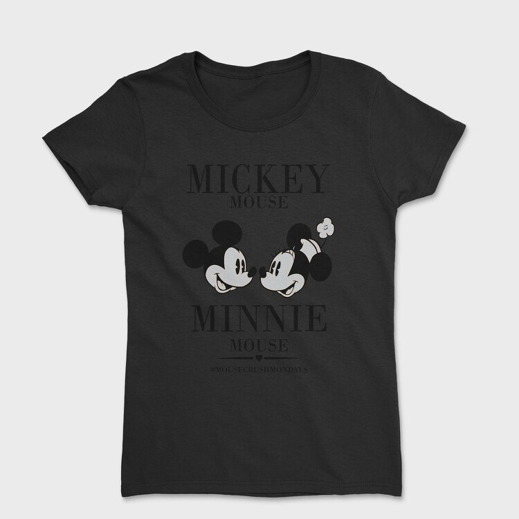 Mickey Minnie Mouse Love, Tricou Femei